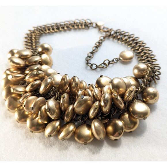 Chico's Gold Tone Cha Cha Necklace - Picture 8 of 9